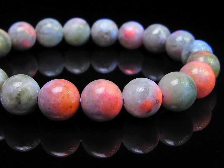 ハックマナイト ブレスレット 10mm 一点物 メール便可 111-49314 【sold out】