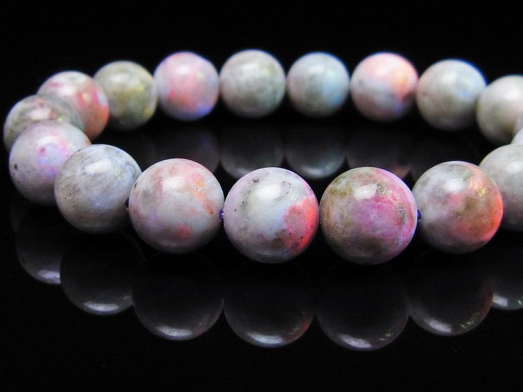 ハックマナイト ブレスレット 12mm 一点物 メール便可 111-49321