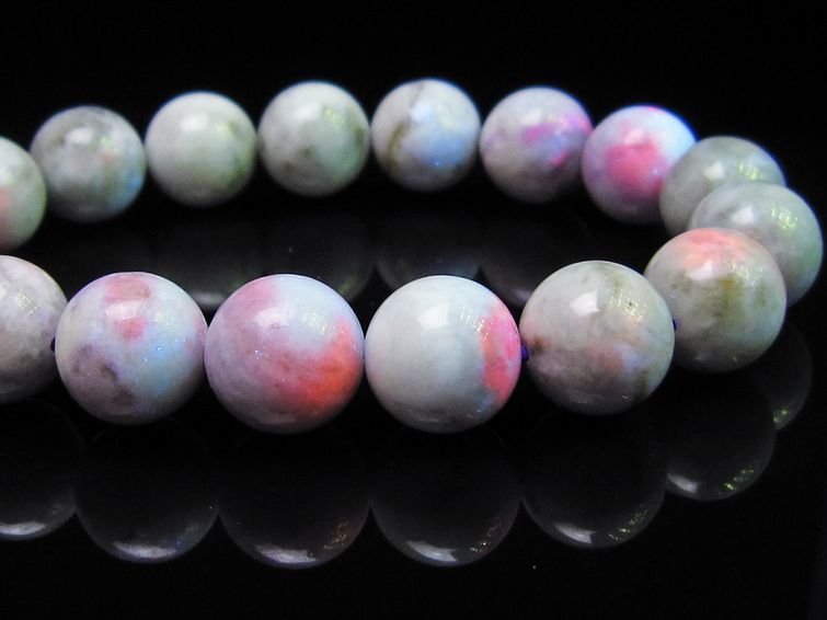 ハックマナイト ブレスレット 12mm 一点物 メール便可 111-49322