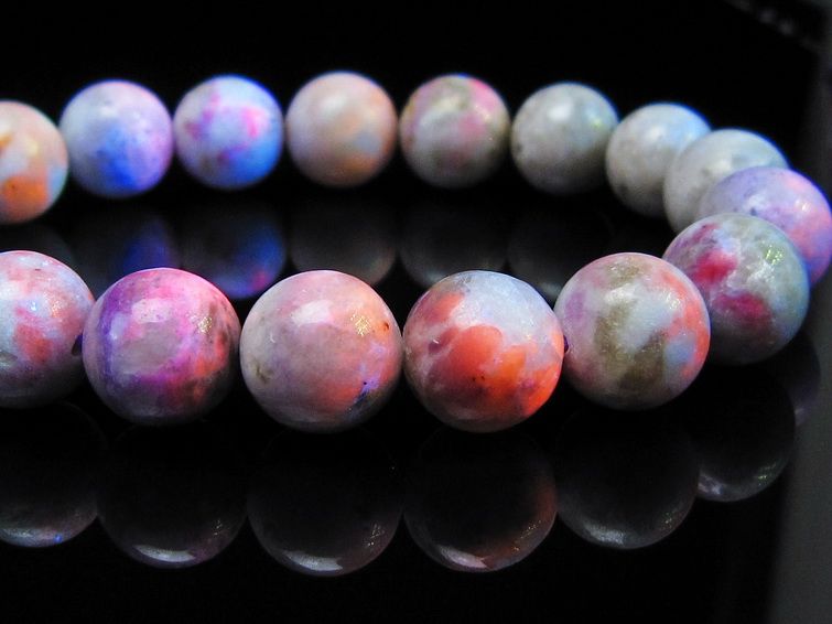 ハックマナイト ブレスレット 11mm 一点物 メール便可 111-49341