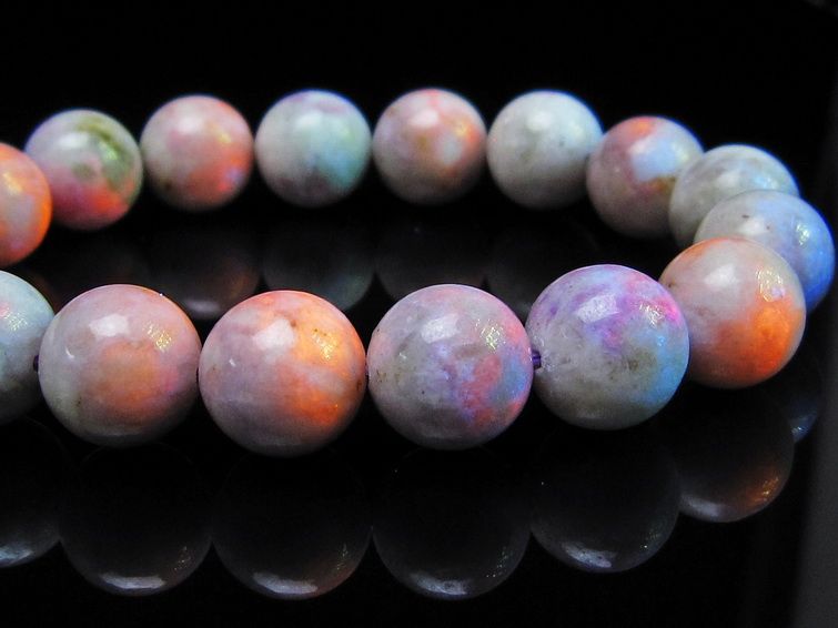 ハックマナイト ブレスレット 12mm 一点物 メール便可 111-49343