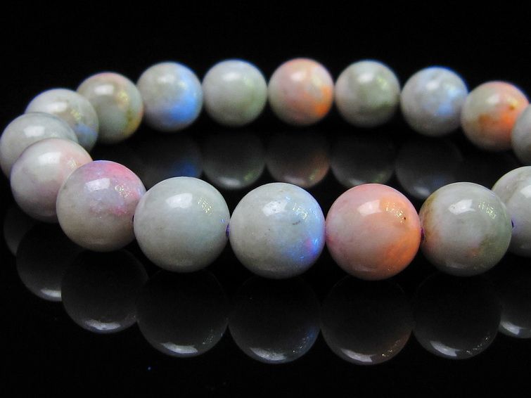 ハックマナイト ブレスレット 11mm 一点物 メール便可 111-49366
