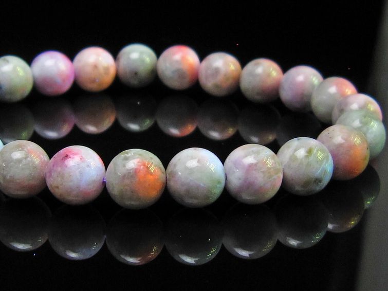 ハックマナイト ブレスレット 8mm 一点物 メール便可 111-49374