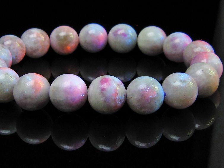 ハックマナイト ブレスレット 12mm 一点物 メール便可 111-49386