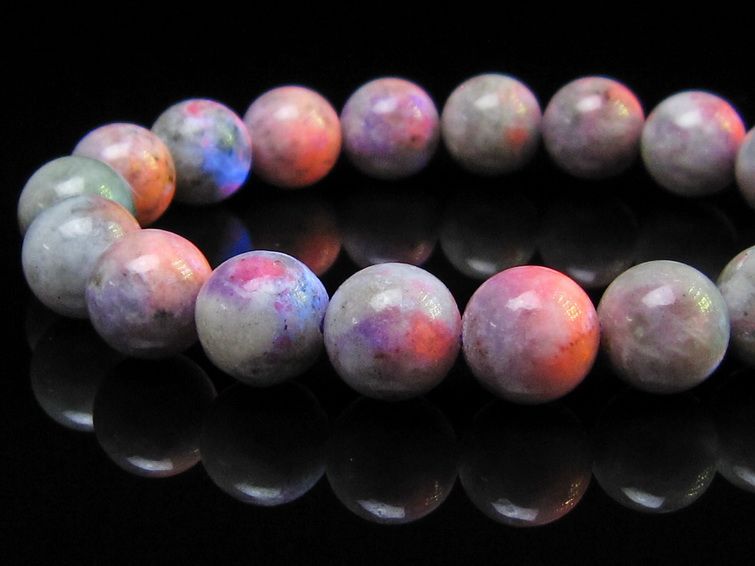 ハックマナイト ブレスレット 11mm 一点物 メール便可 111-49388