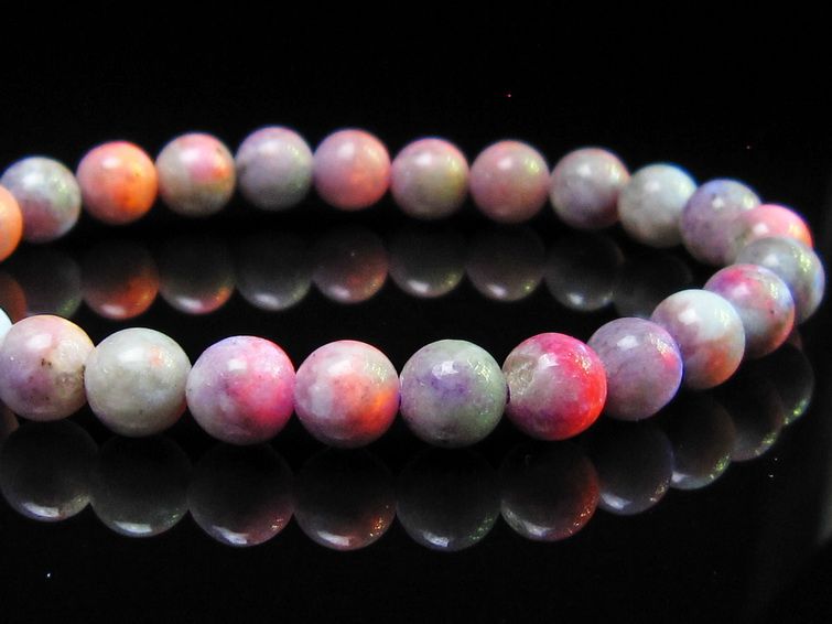 ハックマナイト ブレスレット 7mm 一点物 メール便可 111-49404 【sold out】