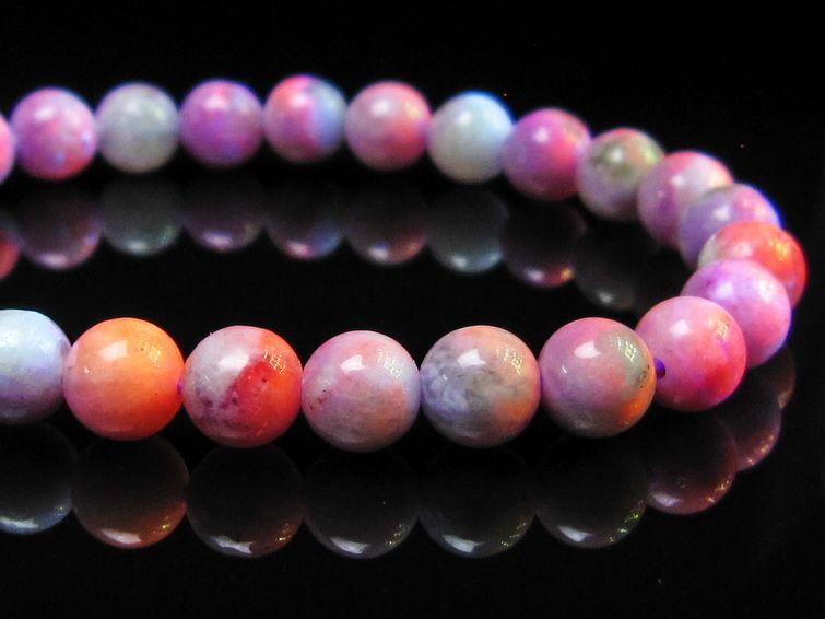 ハックマナイト ブレスレット 7mm 一点物 メール便可 111-49407 【sold out】