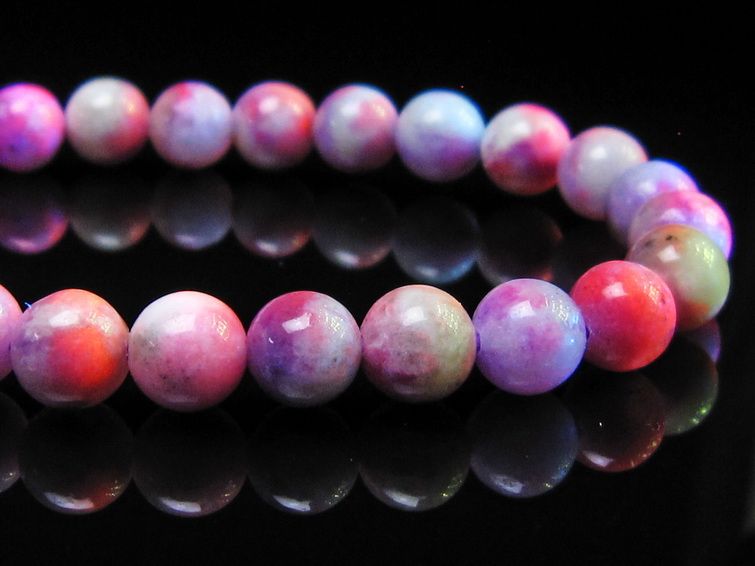 ハックマナイト ブレスレット 8mm 一点物 メール便可 111-49408