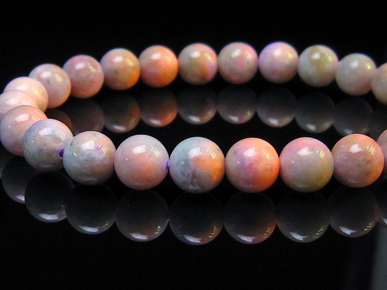 ハックマナイト ブレスレット 8mm 一点物 メール便可 111-49444