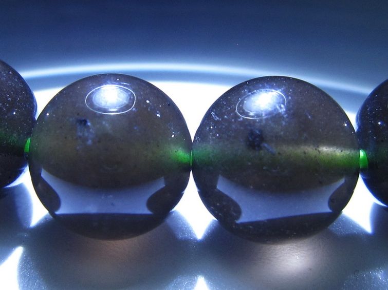 チンターマニストーン ブレスレット アメリカ産 12mm 一点物 メール便可 [M便 1/10] 111-49452