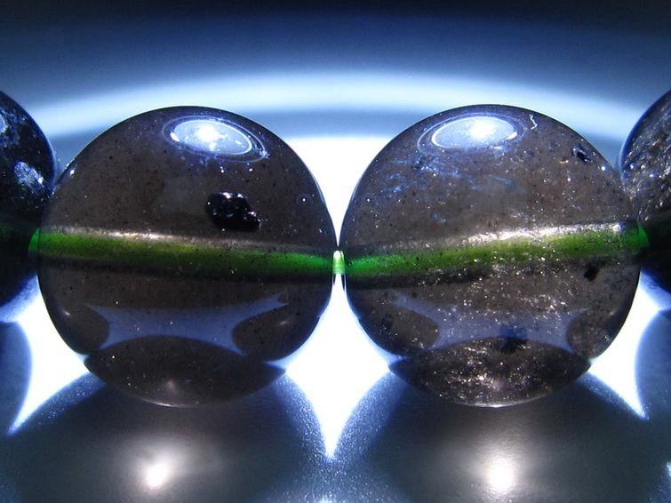 チンターマニストーン ブレスレット アメリカ産 14mm 一点物 メール便可 [M便 1/10] 111-49454