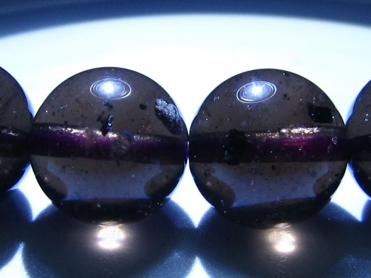 コロンビアナイト ブレスレット アメリカ産 11mm 一点物 [M便 1/10] 111-49461