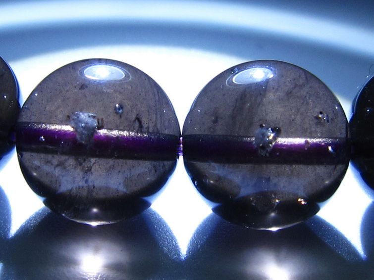 コロンビアナイト ブレスレット アメリカ産 12mm 一点物 メール便可 [M便 1/10] 111-49464