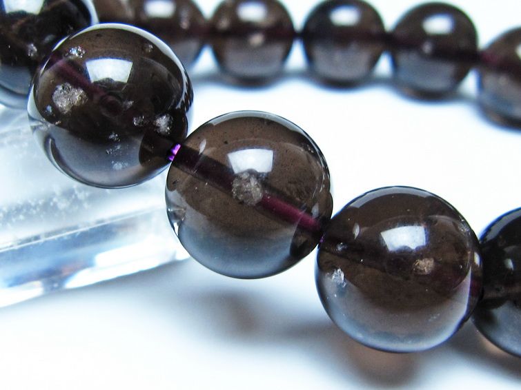 コロンビアナイト ブレスレット アメリカ産 14mm 一点物 111-49465