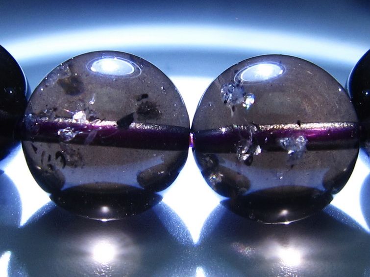コロンビアナイト ブレスレット アメリカ産 14mm 一点物 111-49466