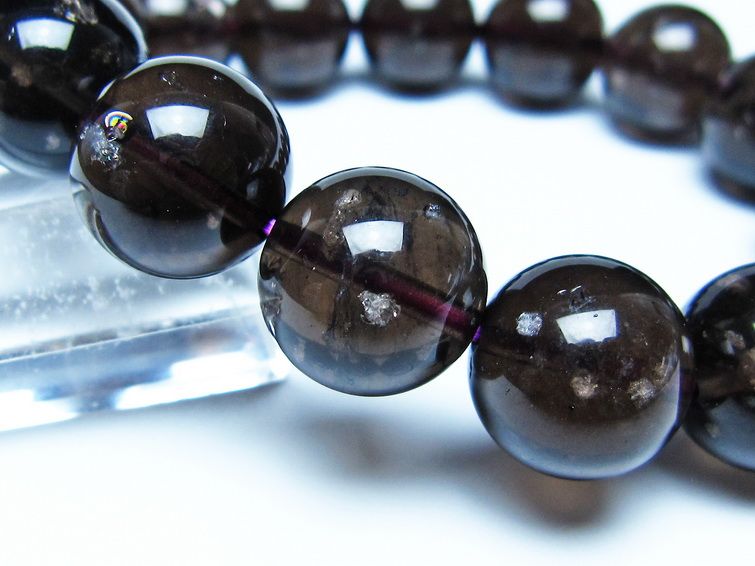 コロンビアナイト ブレスレット アメリカ産 14mm 一点物 111-49467