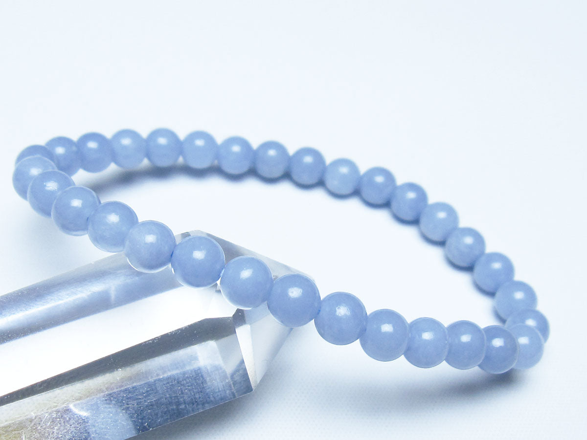 エンジェライト ブレスレット 6mm 一点物 メール便可 111-49472 【sold out】