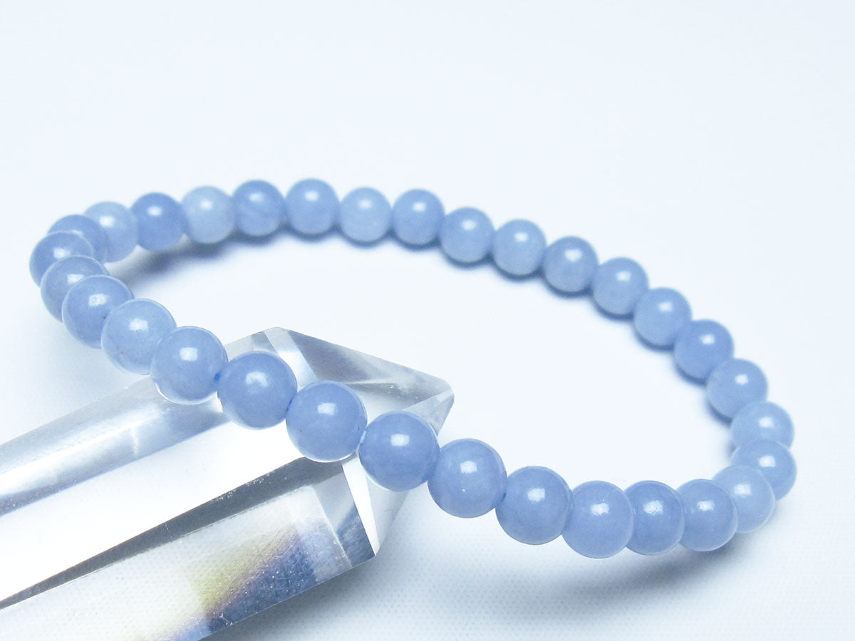 エンジェライト ブレスレット 6mm 一点物 メール便可 111-49486 【sold out】