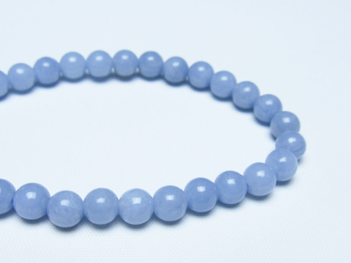エンジェライト ブレスレット 6mm 一点物 メール便可 111-49488