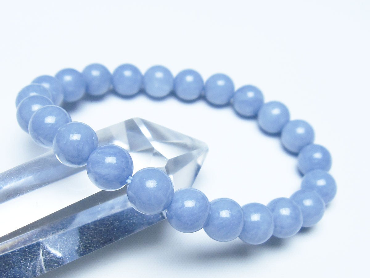 エンジェライト ブレスレット 8mm 一点物 メール便可 111-49515 【sold out】