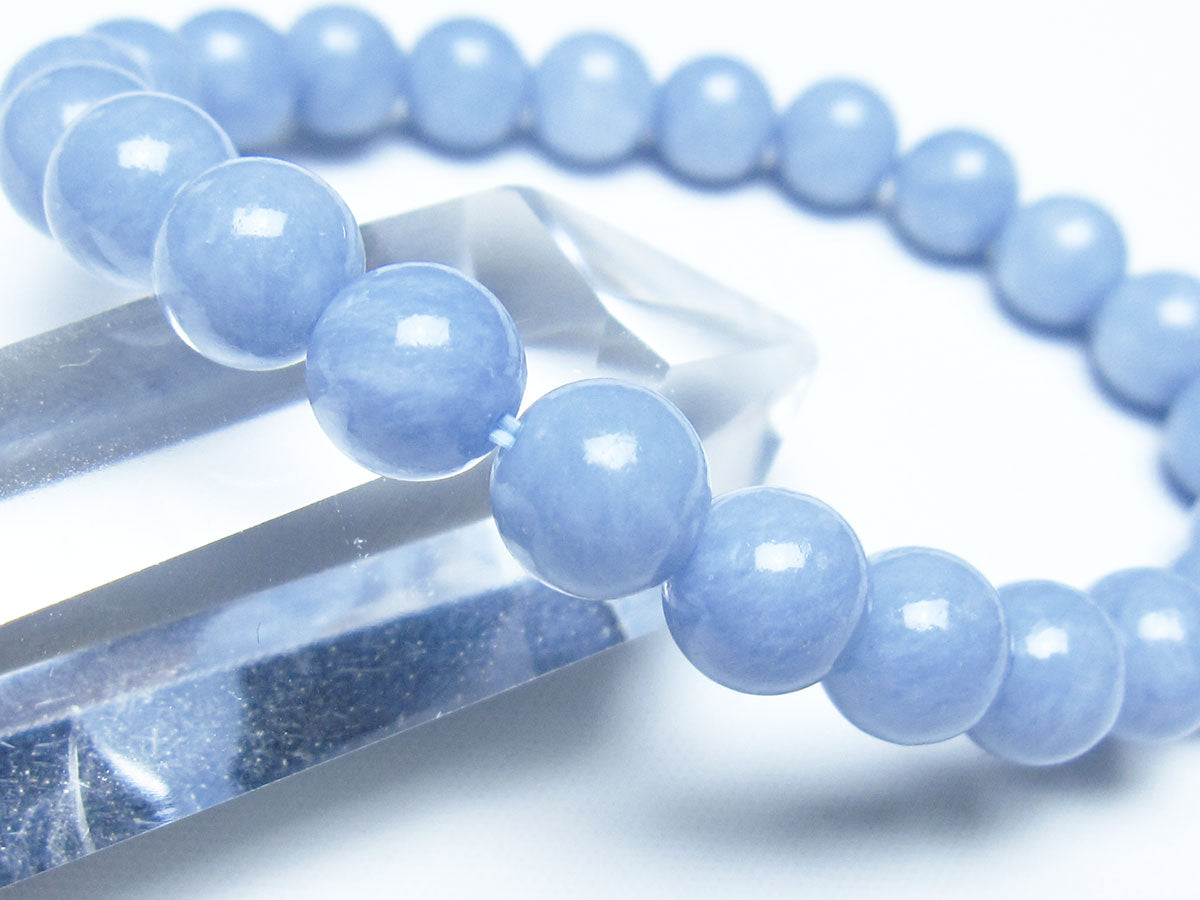 エンジェライト ブレスレット 8mm 一点物 メール便可 111-49515 【sold out】