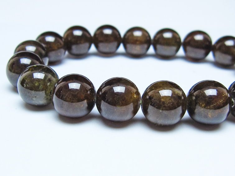 ツァボライト ブレスレット 11mm 一点物 111-49803