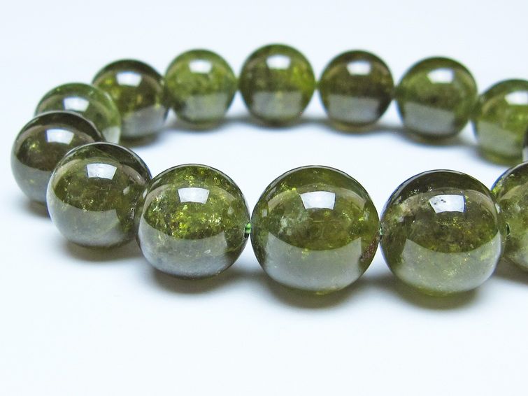 ツァボライト ブレスレット 13mm 一点物 111-49804 【sold out】
