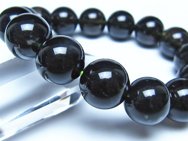 チンターマニストーン ブレスレット アメリカ産 14mm 一点物 メール便可 111-49845