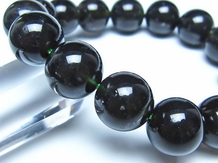 チンターマニストーン ブレスレット アメリカ産 14mm 一点物 メール便可 111-49853