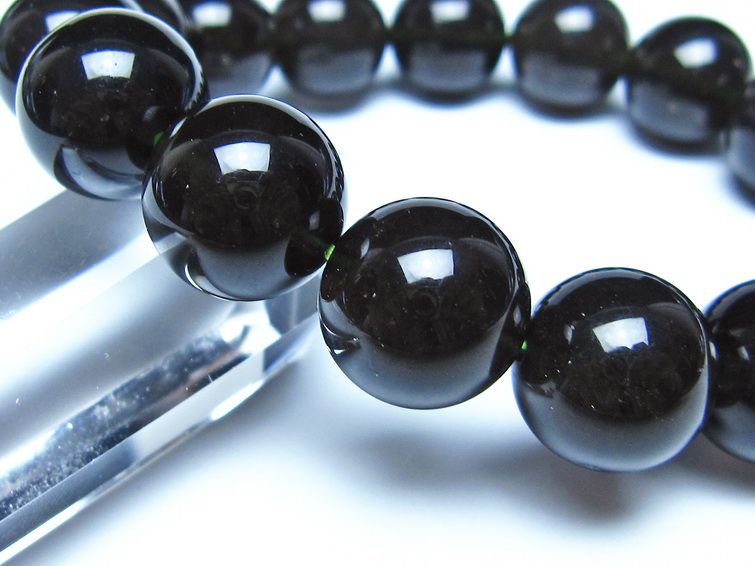 チンターマニストーン ブレスレット アメリカ産 15mm 一点物 メール便可 111-49898
