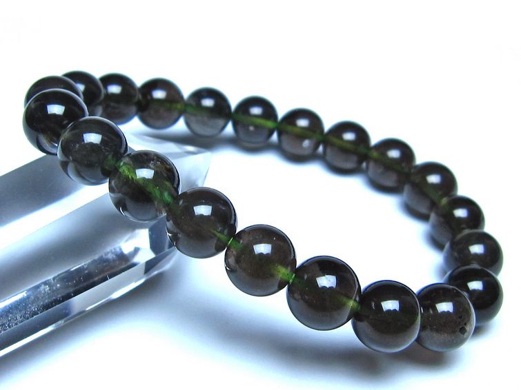 チンターマニストーン ブレスレット アメリカ産 9mm 一点物 メール便可 111-49923