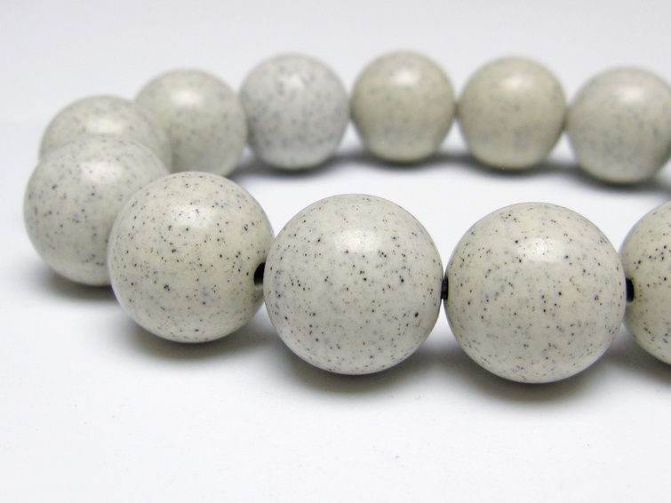 北投石 ブレスレット 16mm 一点物 メール便可 111-50096