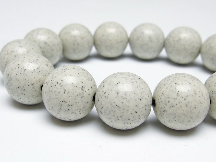 北投石 ブレスレット 16mm 一点物 メール便可 111-50099