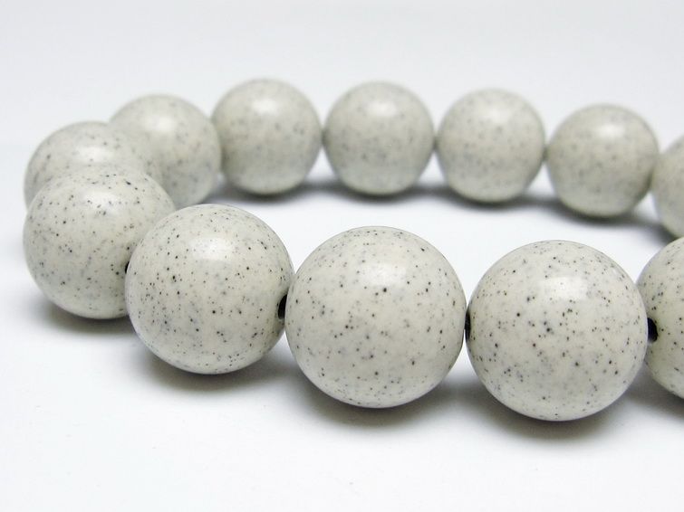 北投石 ブレスレット 16mm 一点物 メール便可 111-50101