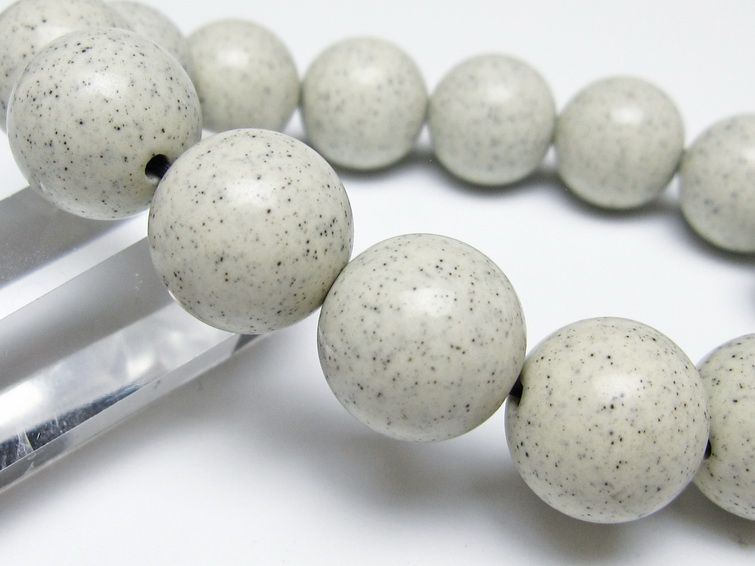 北投石 ブレスレット 16mm 一点物 メール便可 111-50105