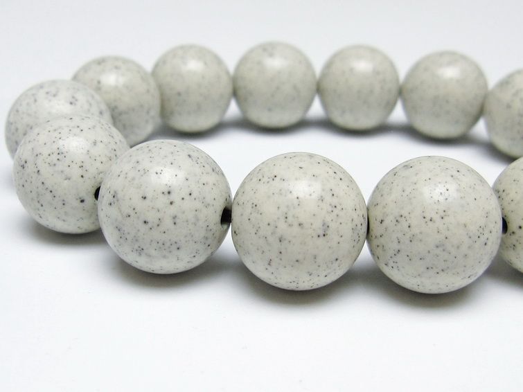 北投石 ブレスレット 16mm 一点物 メール便可 111-50113