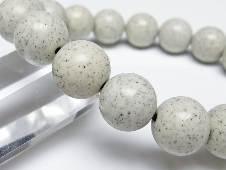 北投石 ブレスレット 12mm 一点物 メール便可 111-50118