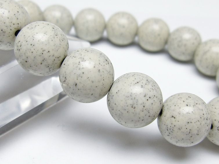北投石 ブレスレット 12mm 一点物 メール便可 111-50125