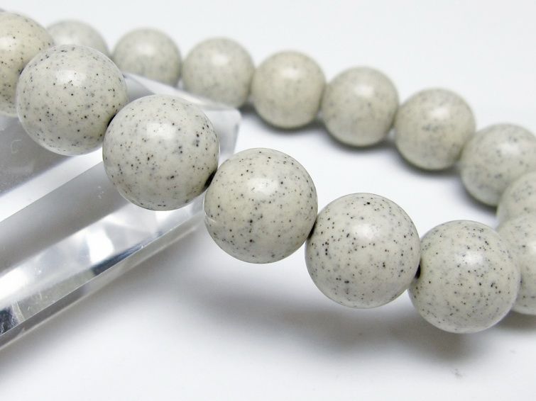 北投石 ブレスレット 12mm 一点物 メール便可 111-50126