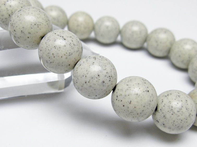北投石 ブレスレット 12mm 一点物 メール便可 111-50130