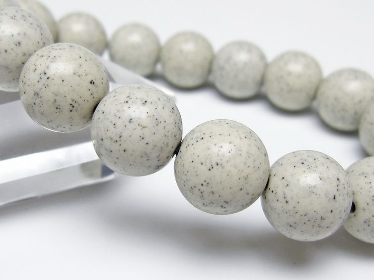 北投石 ブレスレット 12mm 一点物 メール便可 111-50131