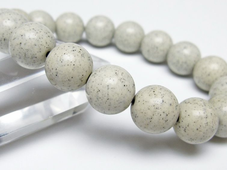 北投石 ブレスレット 12mm 一点物 メール便可 111-50133