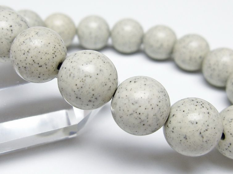 北投石 ブレスレット 12mm 一点物 メール便可 111-50135