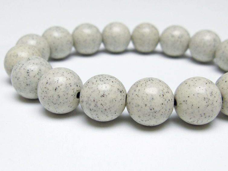北投石 ブレスレット 12mm 一点物 メール便可 111-50135