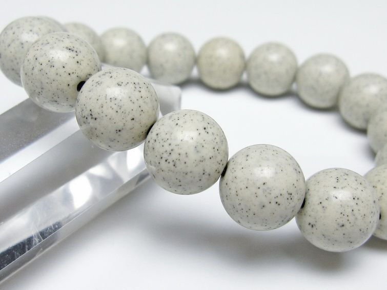 北投石 ブレスレット 12mm 一点物 メール便可 111-50138