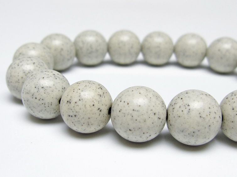 北投石 ブレスレット 12mm 一点物 メール便可 111-50138