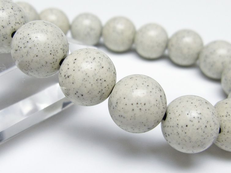 北投石 ブレスレット 12mm 一点物 メール便可 111-50139