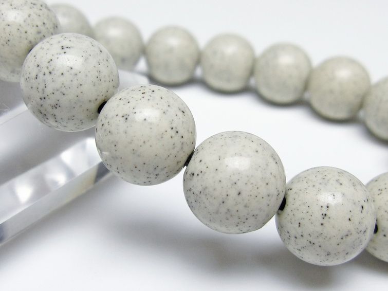 北投石 ブレスレット 12mm 一点物 メール便可 111-50140