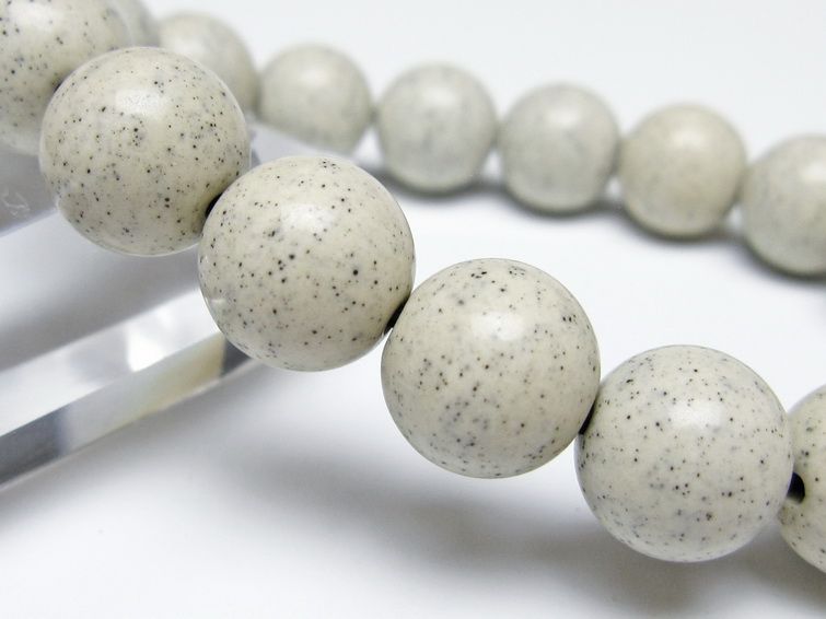 北投石 ブレスレット 12mm 一点物 メール便可 111-50141