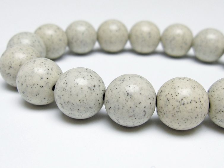 北投石 ブレスレット 12mm 一点物 メール便可 111-50141